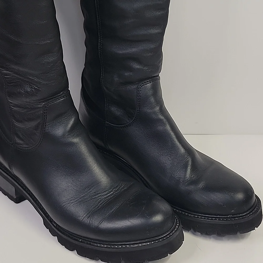 LA CANADIENNE CATHERINE WATERPROOF OVER THE KNEE BOOTS 9.5